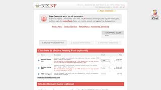 
                            4. Secure order: FREE hosting, Business website hosting, VPS ... - Biz.nf