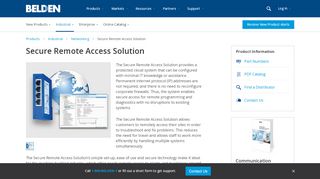 
                            5. Secure Remote Access Solution - Belden