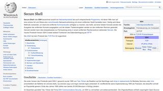 
                            4. Secure Shell – Wikipedia