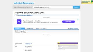 
                            12. secure-shopper.gnpd.com at WI. GNPD Shopper Login - ../