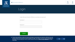 
                            3. Secure THEMIS login - University of Melbourne