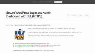 
                            5. Secure WordPress Login and Admin Dashboard with SSL (HTTPS ...