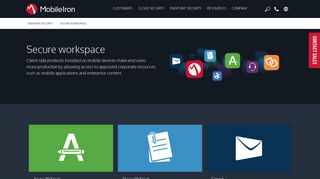 
                            2. Secure Workspace | MobileIron.com