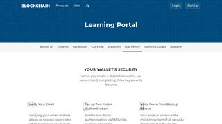 
                            5. Secure Your Crypto | Blockchain Wallet