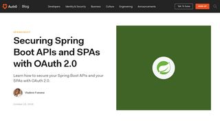 
                            4. Secure your Single Page Apps (SPAs) with Spring Boot and OAuth 2.0