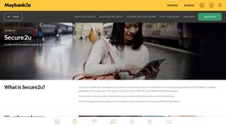 
                            4. Secure2u | Digital Products and Services | Maybank ... - Maybank2u