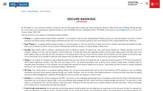 
                            11. SecureBanking - Yes Bank