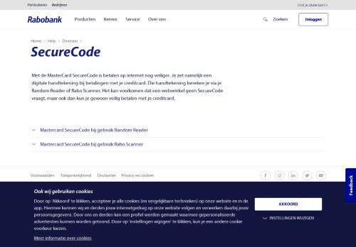 
                            6. Securecode - Rabobank