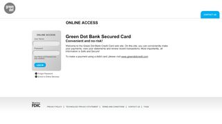 
                            3. Secured Credit Card Offered By Green Dot Bank