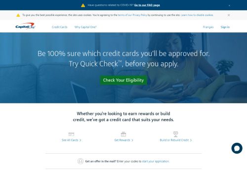 
                            12. Secured, Guaranteed and Rewards Credit Cards | Capital One Canada