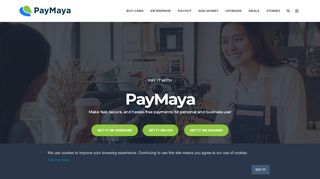 
                            2. Secured Online Payment Account - PayMaya Philippines