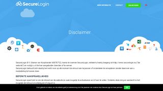 
                            7. SecureLogin Online portal voor administratie- & accountantskantoren