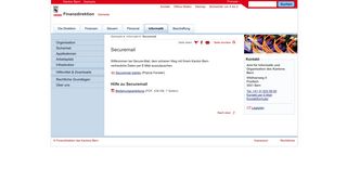 
                            6. Securemail (Informatik) Finanzdirektion - Kanton Bern