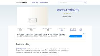 
                            11. Secure.phobs.net website. Online booking.