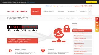 
                            2. Securepoint DynDNS - secure and dynamic DNS service