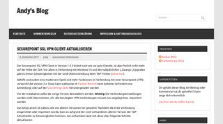 
                            7. Securepoint SSL VPN Client aktualisieren | Andys Blog – Linux ...