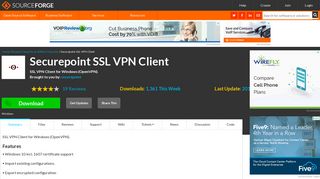 
                            5. Securepoint SSL VPN Client download | SourceForge.net