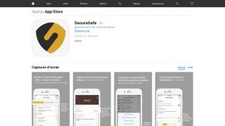 
                            10. SecureSafe dans l'App Store - iTunes - Apple