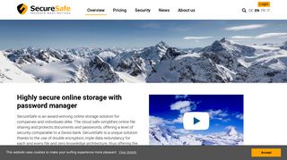 
                            2. SecureSafe: Highly secure cloud storage service with password ...