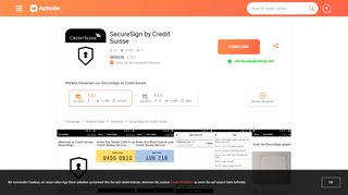 
                            12. SecureSign by Credit Suisse 6.1.3 Laden Sie APK für Android ...