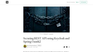 
                            5. Securing REST API using Keycloak and Spring Oauth2 – Arun B ...