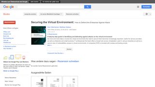
                            12. Securing the Virtual Environment: How to Defend the Enterprise ...