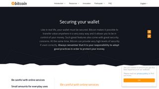 
                            11. Securing your wallet - Bitcoin - Bitcoin.org