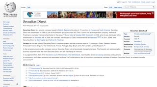 
                            7. Securitas Direct - Wikipedia