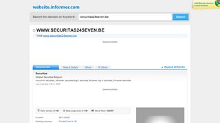 
                            9. securitas24seven.be at Website Informer. Securitas. Visit Securitas ...