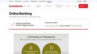 
                            5. Security and Online Banking | Scotiabank