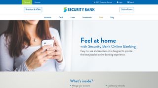 
                            6. Security Bank Online | Security Bank Philippines