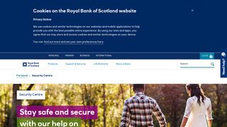 
                            2. Security Centre | Royal Bank of Scotland