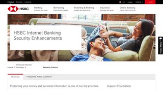 
                            4. Security Device - Online Banking - HSBC Bank USA