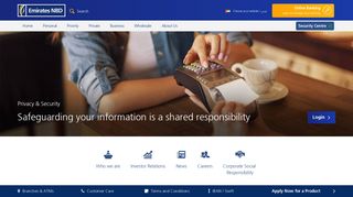 
                            7. Security - Emirates NBD