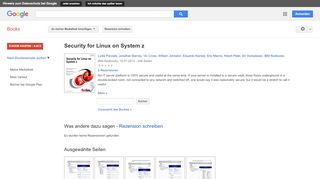 
                            13. Security for Linux on System z