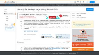 
                            1. Security for the login page (using Servlet/JSP) - Stack Overflow