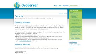 
                            13. Security — GeoServer 2.14.x Developer Manual