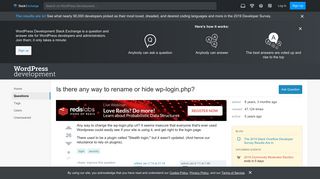 
                            6. security - Is there any way to rename or hide wp-login.php ...
