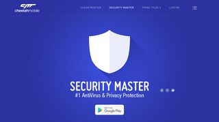 
                            2. Security Master - #1 AntiVirus & Privacy Protection App - Cheetah Mobile