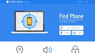 
                            3. Security Master Find Phone - Locate, Yell and Lock