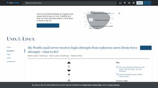 
                            4. security - My Postfix mail server receives login attempts from ...