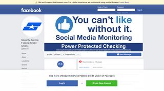 
                            5. Security Service Federal Credit Union - Reviews | Facebook