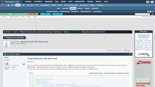 
                            12. [Security] Spring Security 404 Not Found - Developpez.net