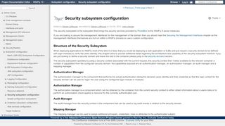 
                            2. Security subsystem configuration - WildFly 10 - Project Documentation ...