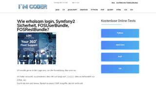 
                            8. security - Wie erholsam login, Symfony2 Sicherheit, FOSUserBundle ...