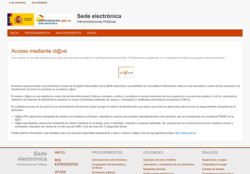 
                            11. Sede Electrónica - Administraciones Públicas