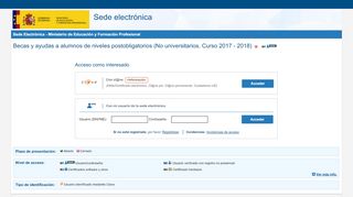 
                            1. Sede.Educación.Gob.Es - Sede Electrónica - Ministerio de Educación ...