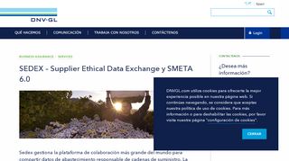 
                            12. SEDEX y SMETA 6.0 - DNV GL