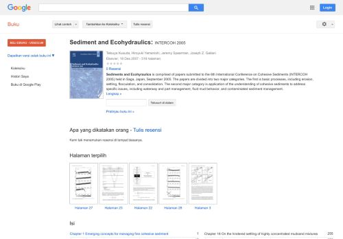 
                            7. Sediment and Ecohydraulics: INTERCOH 2005