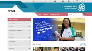 
                            3. SEDU - Secretaria de Estado da Educação